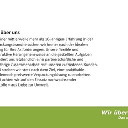 Image Broschüre Weber Verpackungen