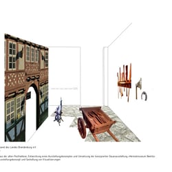 Portfolio RicardaHolz Ausstellungsdesign Heimatmuseum Beelitz