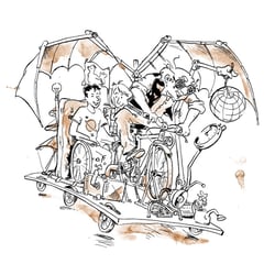 das Histobike (aus „im Rosstuhl nach Florenz“)