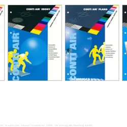 Ernest Bisaev     ContiTech Drupa 2000, Drucktücher, Layout, Illustration, 2000  (Im Auftrag der Hamberg GmbH)