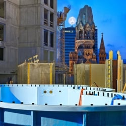 Baustelle des Pool- und Wellnessbereichs des Hotels Waldorf Astoria in Berlin (1)