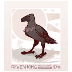 Rabe aus RAVEN KING COMIC