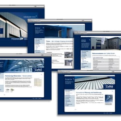 Website für Stahl- und Hallenbauer