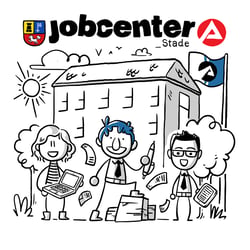 Illustration für Jobcenter Stade