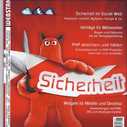 Webstandards Magazin 06/10, Titelbild und Key-Illustrationen