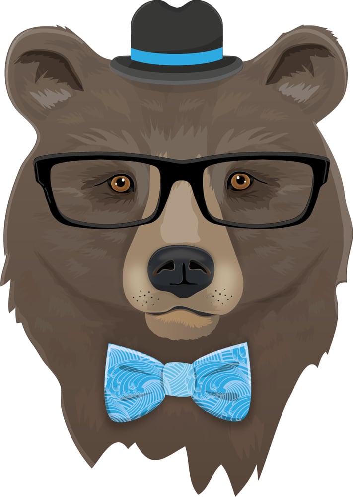 Bear stylish