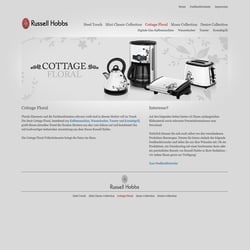 Russell Hobbs Landingpage