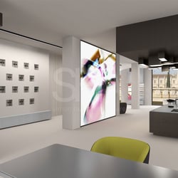 Designkonzept für ein Brillengeschäft