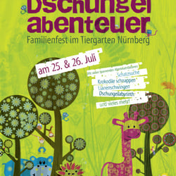 Plakat Tiergarten Nürnberg Sommerfest