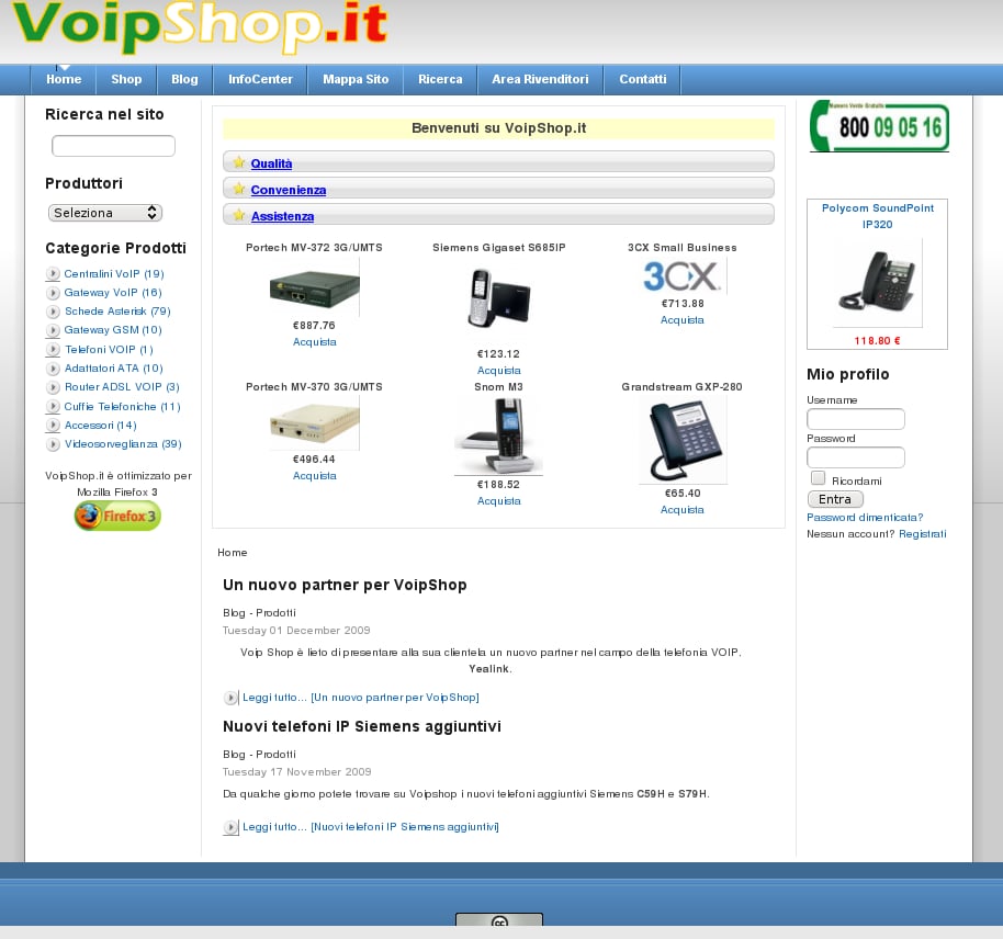Homepage