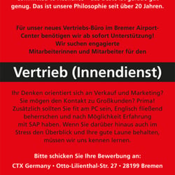 CTX Stellenanzeige