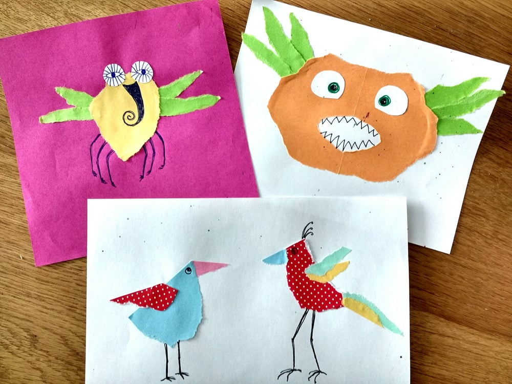 Kreativ-Kurs: Schnipselwesen