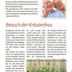 Innenseite Seniorenmagazin