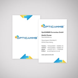 Opticams – Corporate Design & Geschäftsdrucksachen