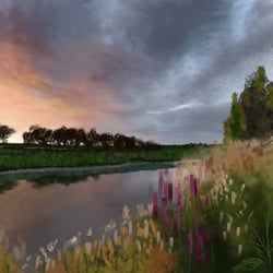 Digitale Illustrationen, Naturmalerei
