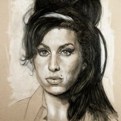 Amy Winehouse Portrait