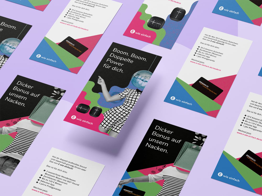 E wie einfach – Flyer