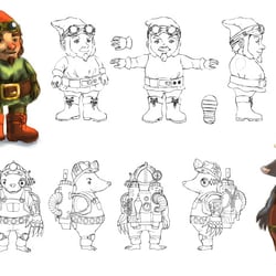 Character Design (Kunde: clixx.biz)
