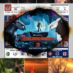 Drachenzähmen 3 – Onlinekampagne