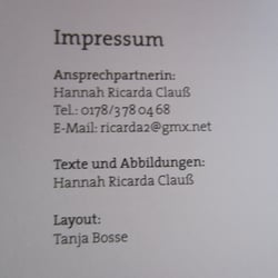 Design oder Nichtsein Impressum