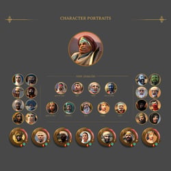 caravan – 3D character portraits