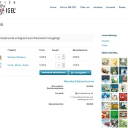 See-Igel: Responsives Web Design, Programmierung und Shop