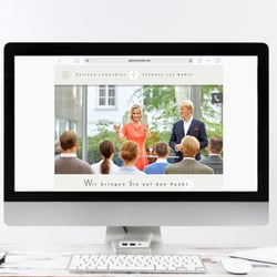 Web-Design – www.gekonntreden.de