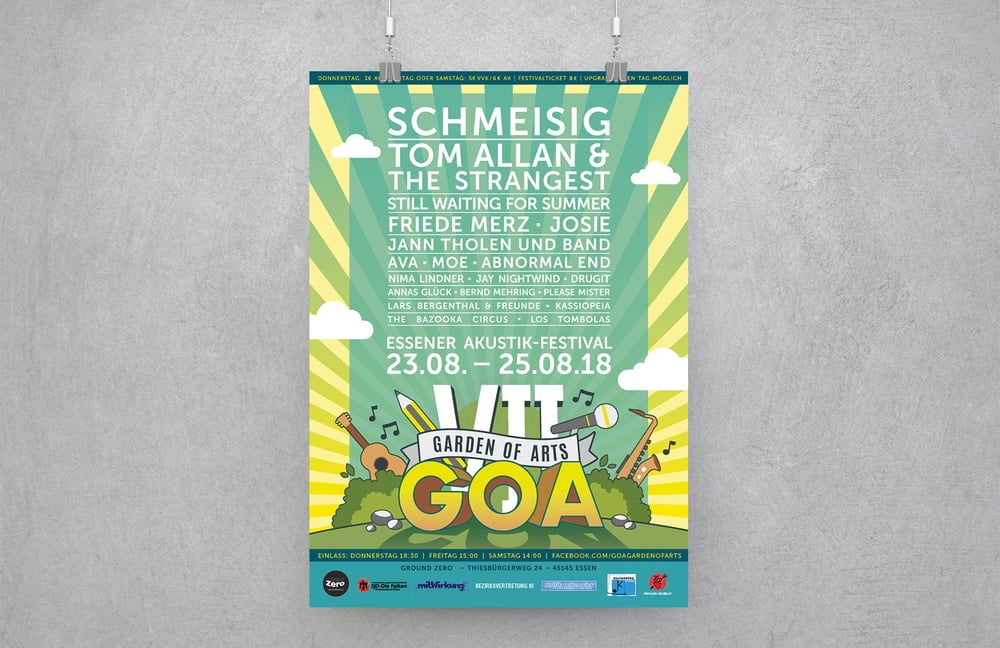 Poster Design – Garden of Arts Festival