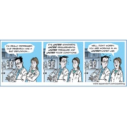 Comicstrips im Cartoon-Stil für die Eppendorf AG