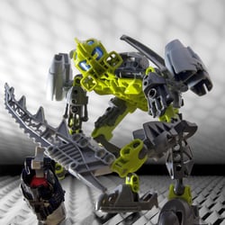 Grüner Bionicle