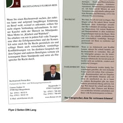Flyergestaltung