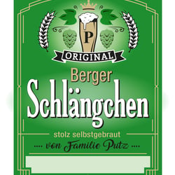 Privates Bier-Label