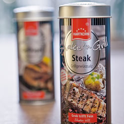 Verpackungsdesign Hartkorn Gewürze