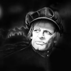 Klaus Kinski, Airbrush und Acryl