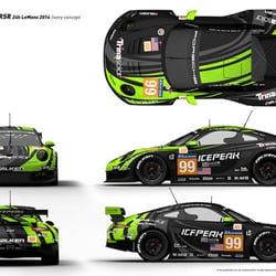 Porsche 911 RSR Livery Design – Overview
