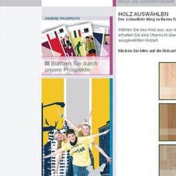 Folgeseite, Auswahlmöglichkeit über Holzart