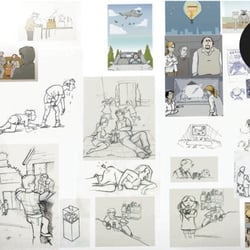 Ein Strauß Scribbles