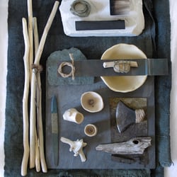 Material Board –  Bread Rituals – Fireplace