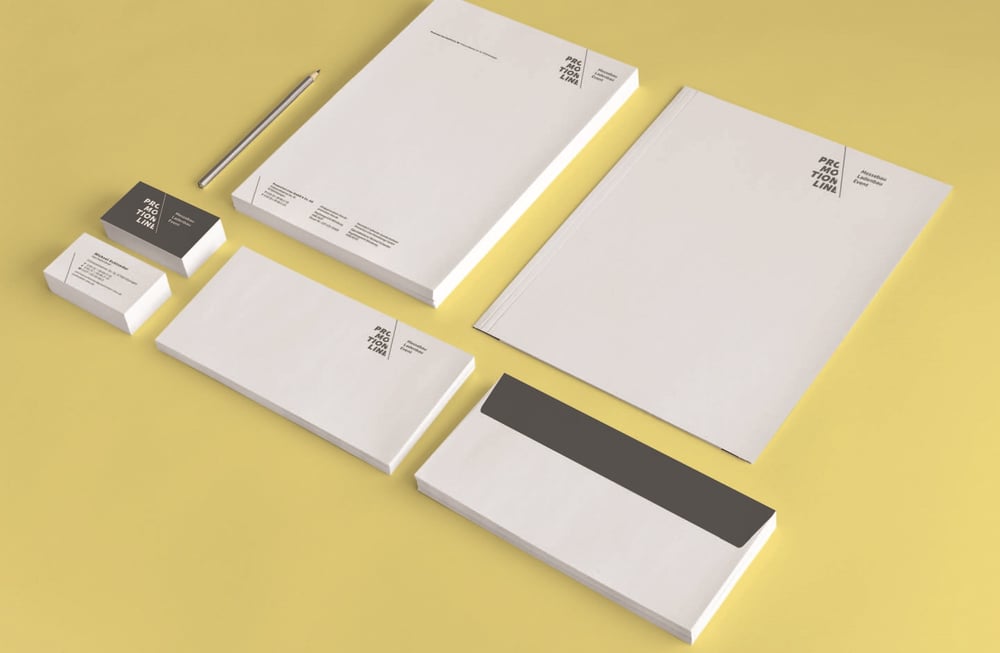 Modernes Corporate Design für Promotion Line