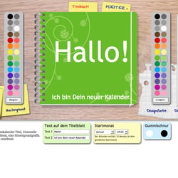 Covergestaltung des Terminplaners