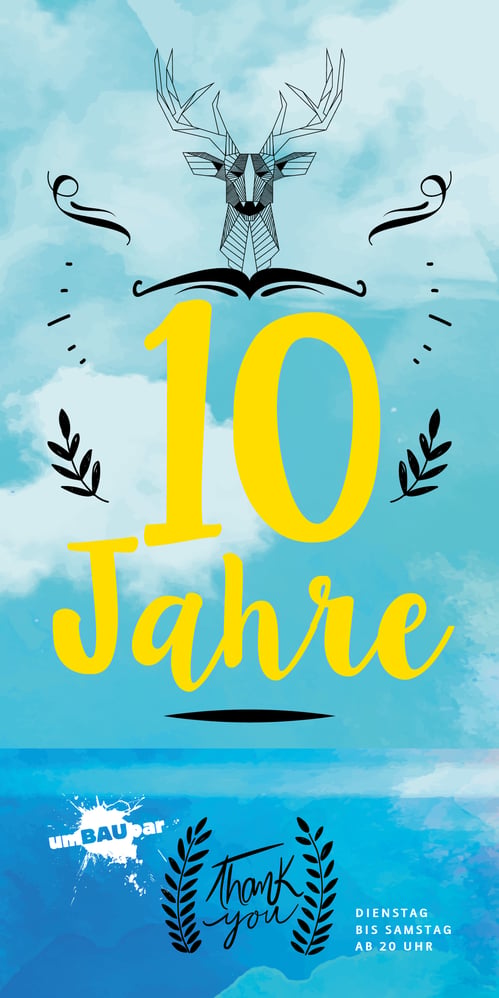 Flyer Jubiläum
