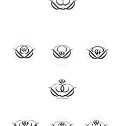 Logo für Schmuckhandel mit Diamanten (verschiedene Varianten)