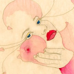 Illustration für ein Modemagazin