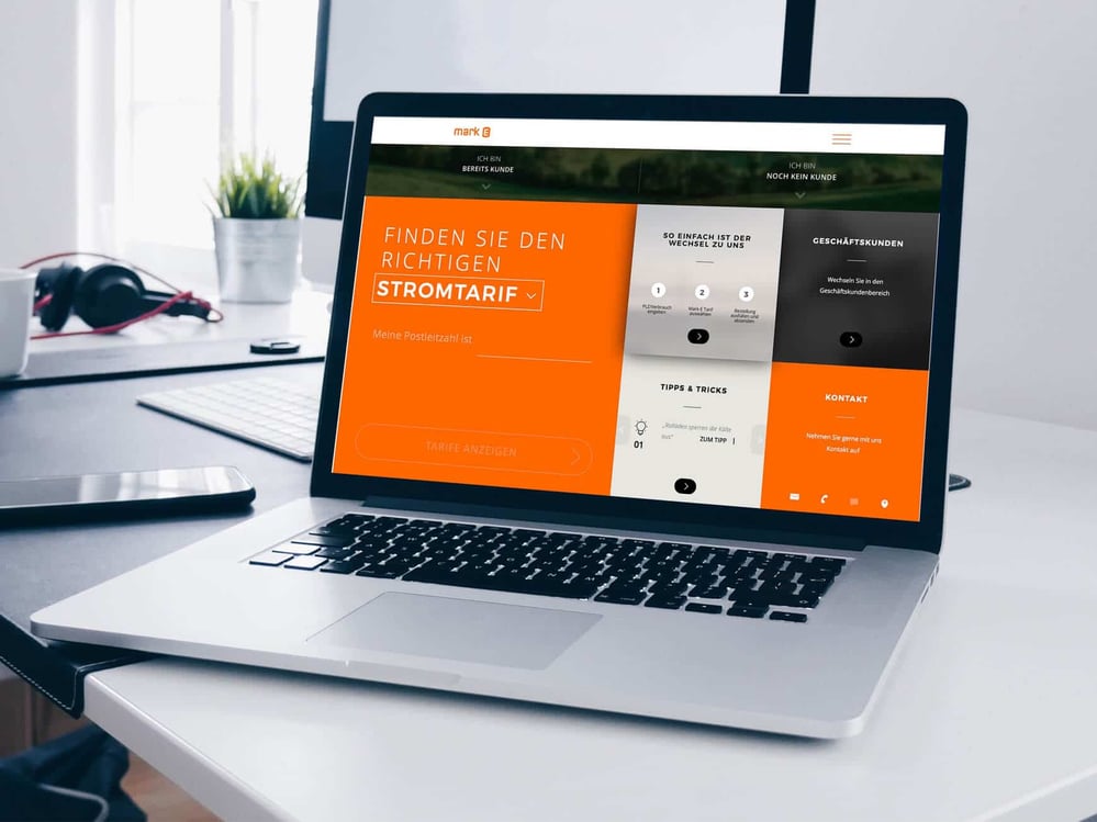 WordPress Relaunch für Mark-E