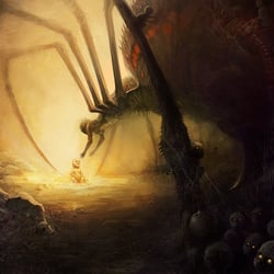 Newborn contest – Spider mother