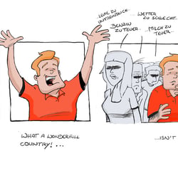 Comicstrip, freie Arbeit