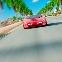 Vector W8 Biturbo 3D Rendering