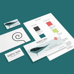 Corporate Design für „Simple Skin“