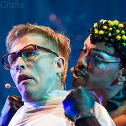 Brad Majors – David Lee Krohn und Dr. Frank N. Furter – Gino Emnes