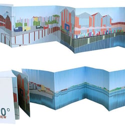 360 Line view. Panorama of Lisabon.